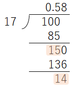 学校で習った割り算の計算法